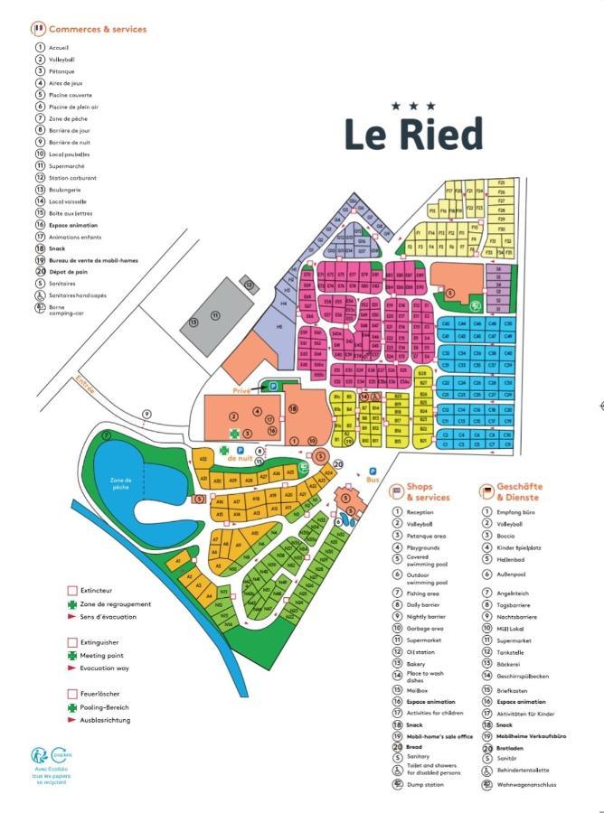 Le Ried Camping To Hapi Boofzheim المظهر الخارجي الصورة